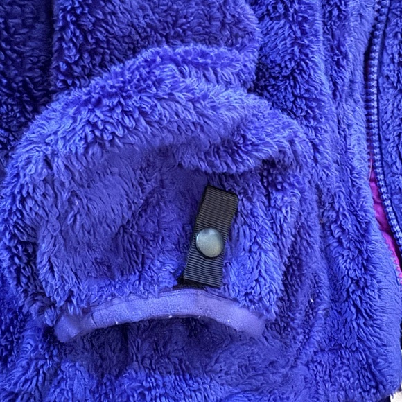 The North Face Osito Fleece Jacket Purple M - Picture 6 of 6